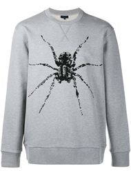 декорированный свитер с принтом паука Lanvin