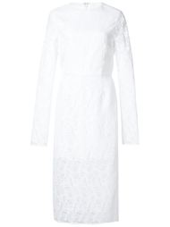 фактурное платье с длинными рукавами  Christian Siriano