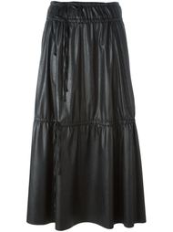 длинная юбка со складками Mm6 Maison Margiela
