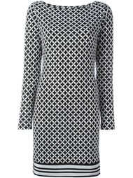 платье-шифт в клетку Michael Michael Kors