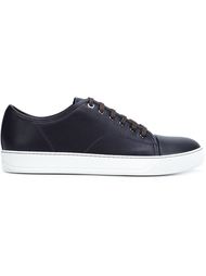 кроссовки с контрастным носком Lanvin