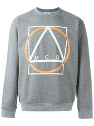 толстовка с принтом Multi Geo McQ Alexander McQueen