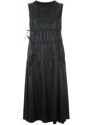 платье с присборенными шнурками на завязках Mm6 Maison Margiela