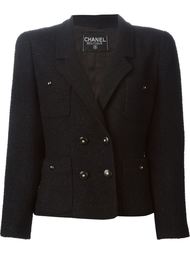 двубортный пиджак Chanel Vintage