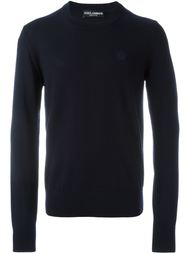 джемпер с круглым вырезом Dolce &amp; Gabbana