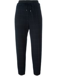 укороченные брюки в клетку Brunello Cucinelli
