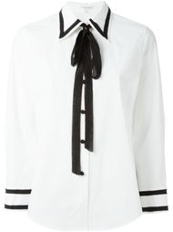рубашка с контрастной окантовкой  Marc Jacobs
