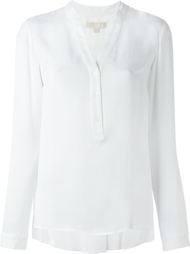 блузка с воротником-стойкой  Michael Michael Kors