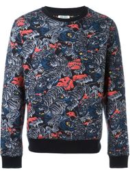 толстовка с принтом тигров Kenzo