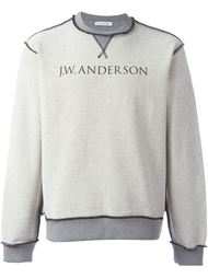 толстовка с принтом логотипа J.W.Anderson