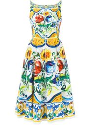 платье с принтом  Dolce &amp; Gabbana