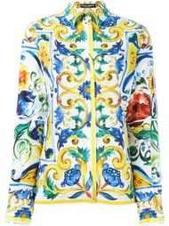 рубашка с принтом  Dolce &amp; Gabbana