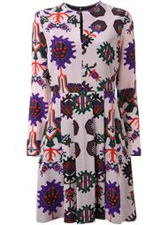 платье с абстрактным принтом MSGM