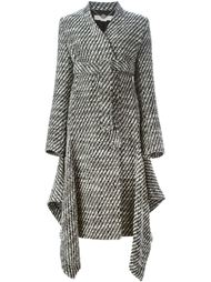 твидовое пальто с поясом Stella McCartney