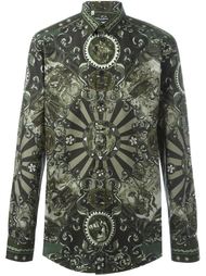 рубашка с принтом 'Carretto Siciliano' Dolce &amp; Gabbana