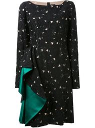 жаккардовое платье  Lanvin