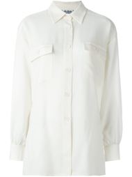 классическая рубашка  Yves Saint Laurent Vintage