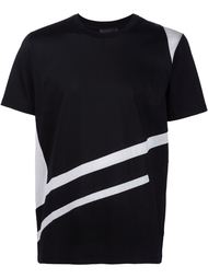 футболка с контрастными полосками   Calvin Klein Collection