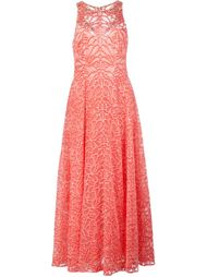 декорированное платье  Marchesa Notte