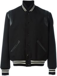 университетская куртка  Saint Laurent