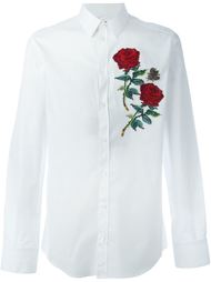 рубашка с аппликацией  Dolce &amp; Gabbana