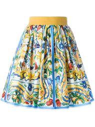 юбка с принтом  Dolce &amp; Gabbana