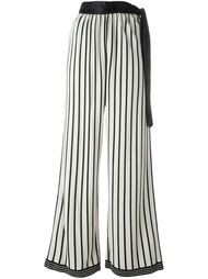широкие брюки в полоску Jean Paul Gaultier Vintage