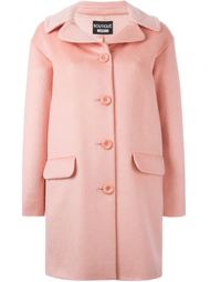 укороченное пальто с пуговичной застежкой Boutique Moschino
