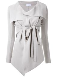 belted draped front jacket Scanlan Theodore