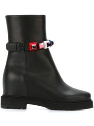 декорированные ботинки  Fendi
