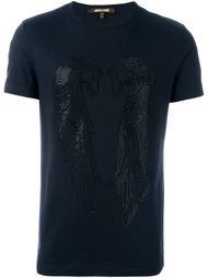 футболка с заклепками 'Pegasus'  Roberto Cavalli