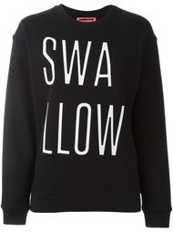 толстовка с принтом 'Swallow'  McQ Alexander McQueen