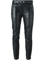 байкерские брюки Saint Laurent