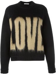свитер с принтом 'Love' Givenchy
