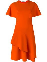 платье с оборками  Givenchy