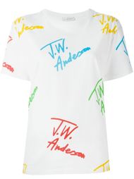 футболка с принтом  J.W.Anderson