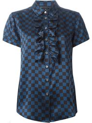 блузка в клетку Marc By Marc Jacobs