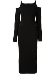 платье с открытыми плечами  Roberto Cavalli
