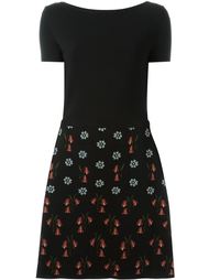 платье с цветочным принтом Red Valentino
