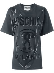 футболка с логотипом Moschino