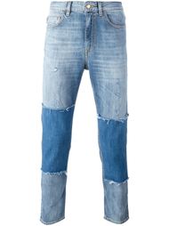 лоскутные джинсы  Love Moschino