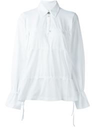 блузка с присборенными деталями Mm6 Maison Margiela
