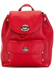 маленький рюкзак с откидным клапаном Coach