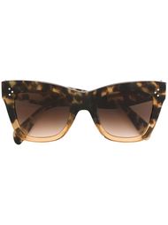 солнцезащитные очки "кошачий глаз" Céline Eyewear
