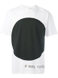 футболка с принтом "Urban Poetry " McQ Alexander McQueen
