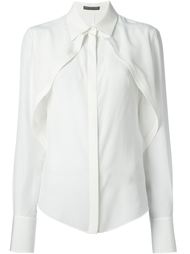 плиссированная блузка Alexander McQueen