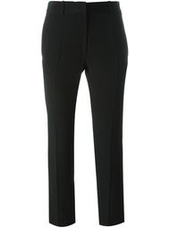 укороченные брюки строгого кроя Victoria Beckham