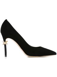туфли с декорированным каблуком  Dsquared2