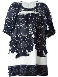 расклешенное платье с узором  Chloé
