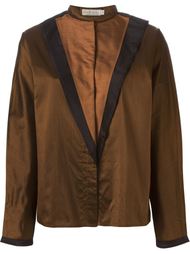 блузка с контрастными панелями спереди Versace Vintage